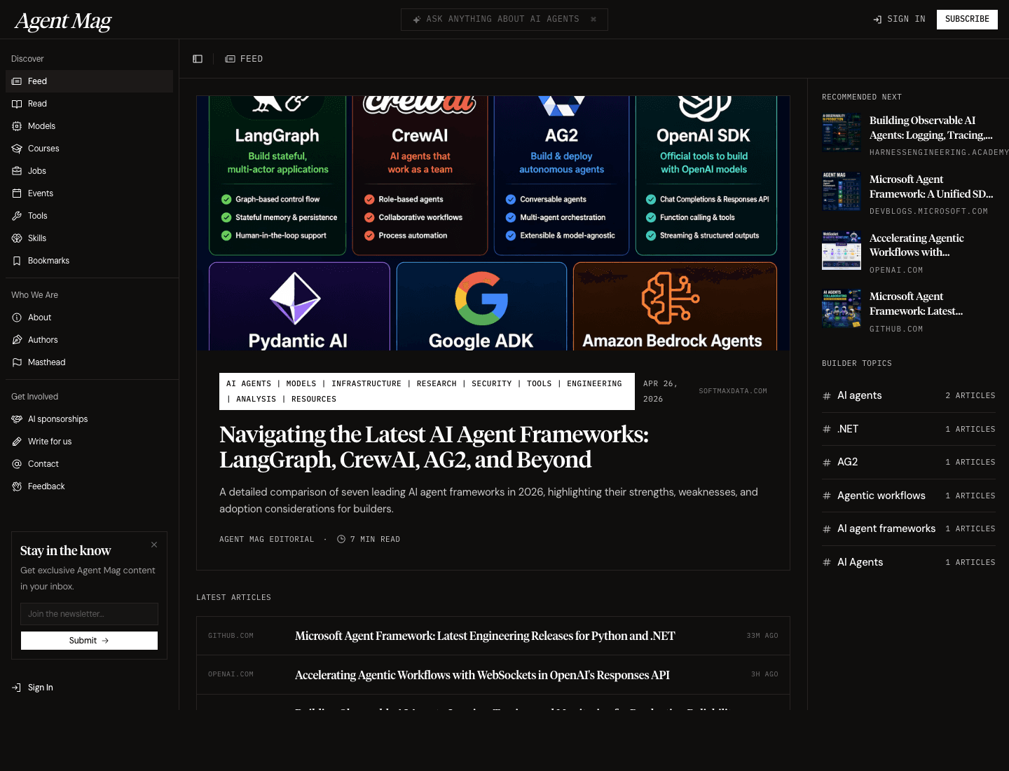 Before screenshot for PR #46: Harden editorial ingestion