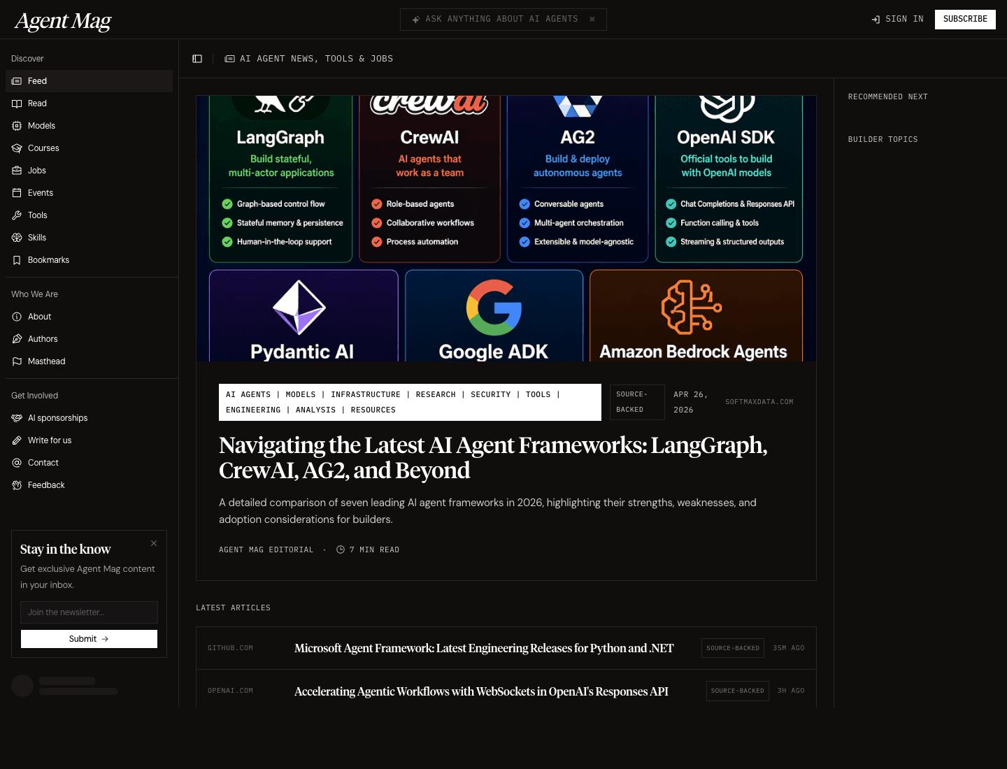 After screenshot for PR #46: Harden editorial ingestion